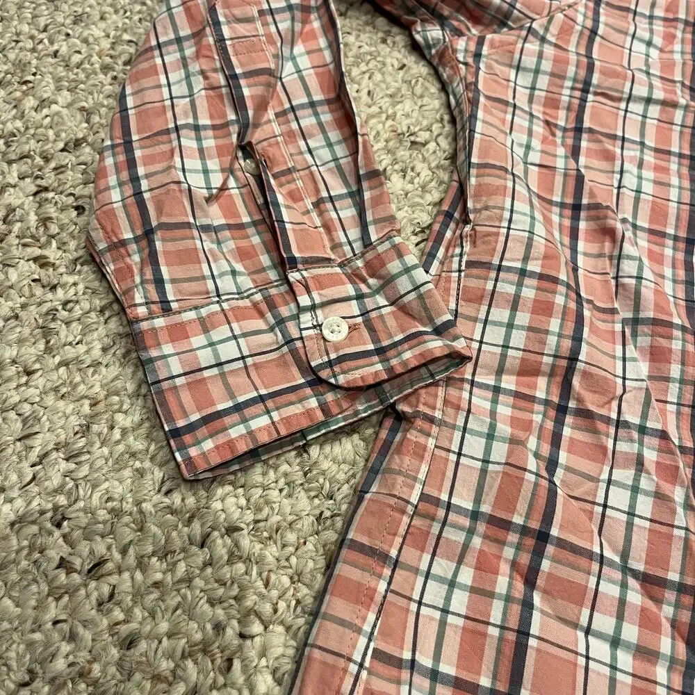 NEW J Crew Classic Fit Flex Casual Shirt XL Plaid Preppy Casual Classic Academia